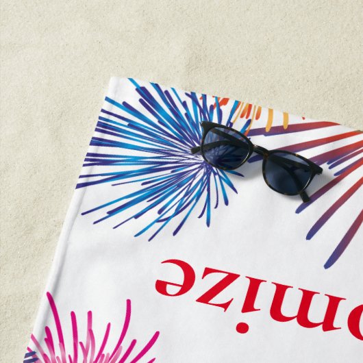 All-American Chick Thunder_Cove Strandtuch (Beispiel)