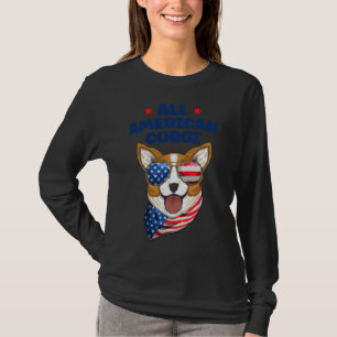 All American Corgi 4. Juli 365 T-Shirt
