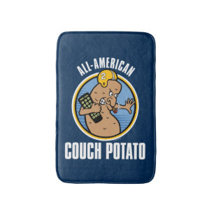 All-American Couch Potato Badematte