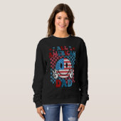 All American Dad Matching Family 4th of July Ameri Sweatshirt (Vorne ganz)