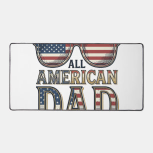 All American Dad Veteran Patrioten Sonnenbrille T- Schreibtischunterlage