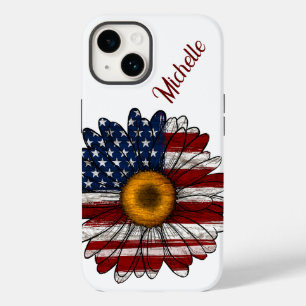 All American Daisy Teacher Case-Mate iPhone 14 Hülle