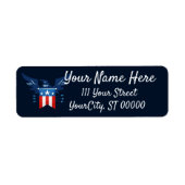 All American Eagle & Flag Patriotic (Vorne)