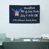 All American Eagle & Flag Patriotic Banner (Messeveranstaltung)