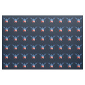 All American Eagle & Flag Patriotic Fabric Stoff (Yard (91,4 cm))