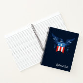 All American Eagle & Flag Patriotic Notizblock (Innenseite)