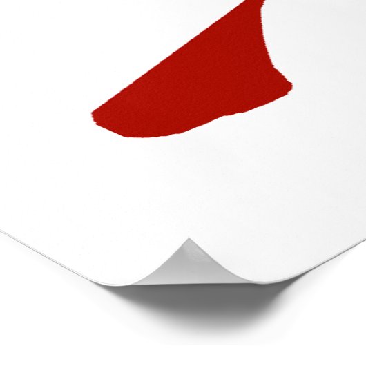 All-American Fencer / Fencing Poster (Ecke)