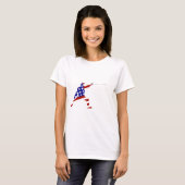 All-American Fencer / Fencing T-Shirt (Vorne ganz)