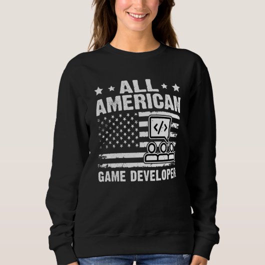 All American Game Developer Sweatshirt (Vorderseite)