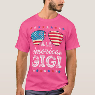 All American Gigi 4. Juli Gran Nana Sonnenbrille T-Shirt