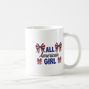 All American Girl 4. Juli Coquette Bows American Kaffeetasse