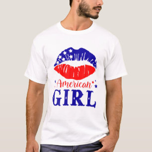 All American Girl 4th July Family Matching T-Shirt