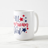All-American Girl Kaffeetasse (VorderseiteRechts)
