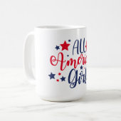 All-American Girl Kaffeetasse (Vorderseite Links)