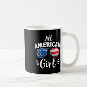 All American Girl Mädchen 4. Juli Kaffeetasse