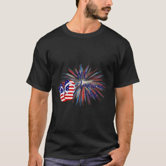 All American Girl Patriotic 4. Juli Fun T - Shirt