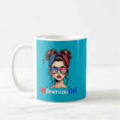 All American Girl Patriotic Coffee Kaffeetasse (Links)