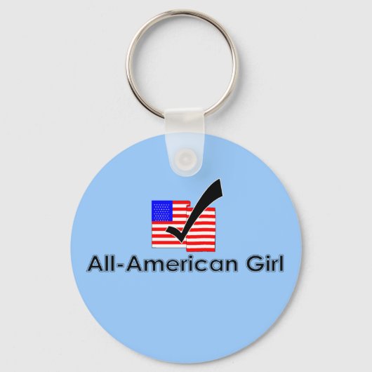 All-American Girl Schlüsselanhänger (Vorderseite)