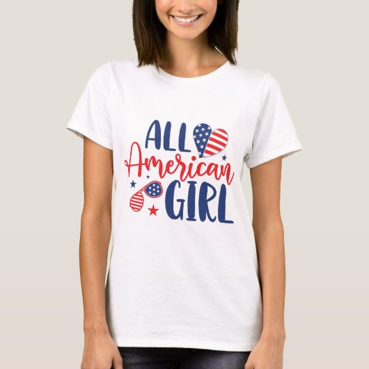 All American Girl T-Shirt (Vorderseite)