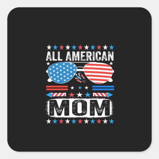 All American Grandma Sticker (Vorderseite)