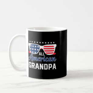 All American Grandpa 4. Juli USA Sonnenbrille Herr Kaffeetasse
