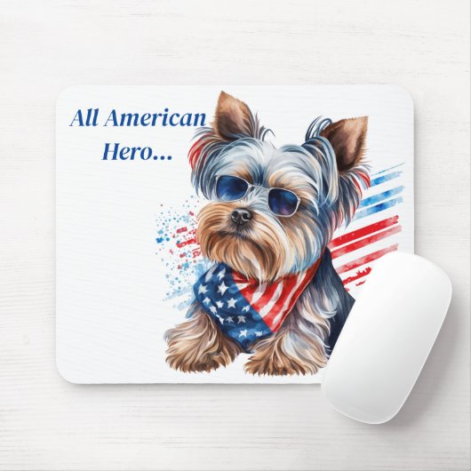 All American Hero Mousepad (Mit Mouse)