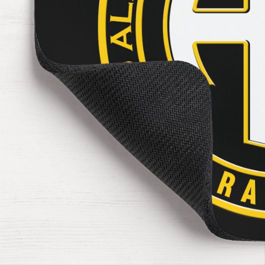 All American Im Flugzeug Ranger Lässig Patch Mousepad (Ecke)