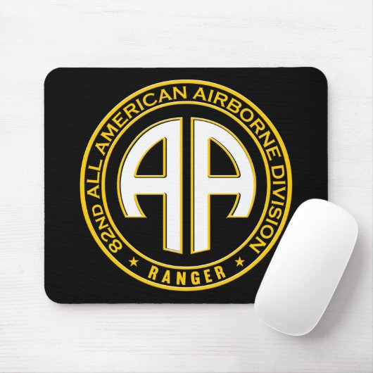 All American Im Flugzeug Ranger Lässig Patch Mousepad (Mit Mouse)
