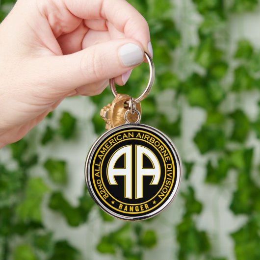 All American Im Flugzeug Ranger Lässig Patch Schlüsselanhänger (Hand)