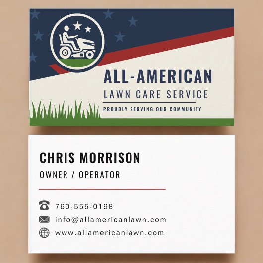 All-American Lawn and Landscaping Visitenkarte