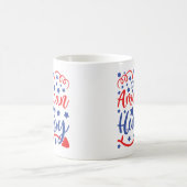 All-American-Lubby-T-Shirt Kaffeetasse (Mittel)