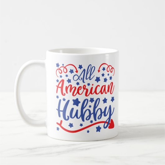 All-American-Lubby-T-Shirt Kaffeetasse (Links)