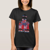 All American Mama 1776 2026 USA Celebration  T-Shirt (Vorderseite)