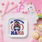 All American Mama Pappteller (Party)