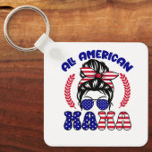 All American Mama Schlüsselanhänger (Vorderseite)