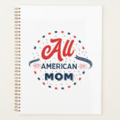 All American Mama Spiral Planner Planer (Vorderseite)
