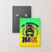 All American Mom-32169 Button (Vorderseite/Rückseite)