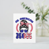 All American Mom-32169 Postkarte (Stehend Vorderseite)