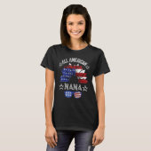 All American Nana 4th Of July Shirt Women Sunflowe (Vorne ganz)