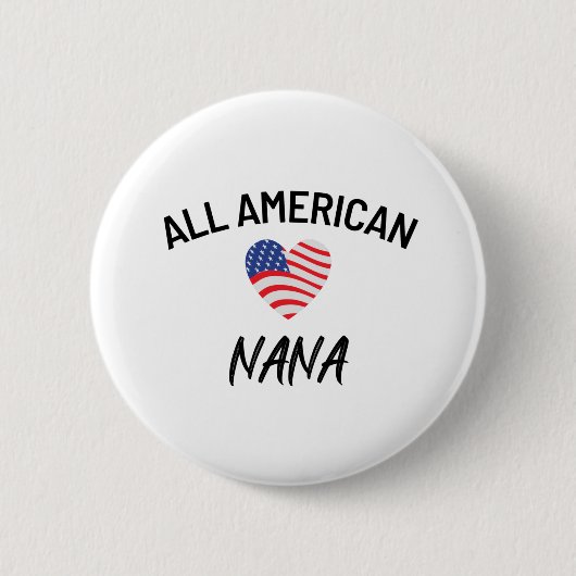 All American Nana Button (Vorderseite)