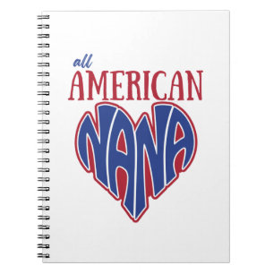 All American Nana Notizblock