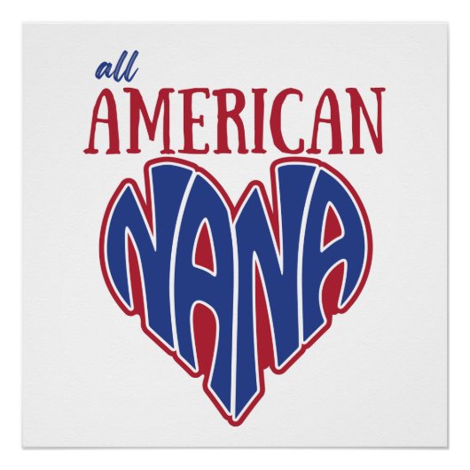 All American Nana Poster (Vorderseite)