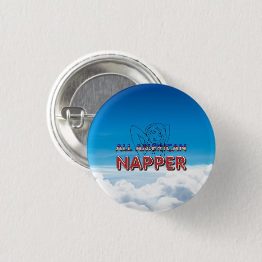 All American Napper Button (Vorne & Hinten)