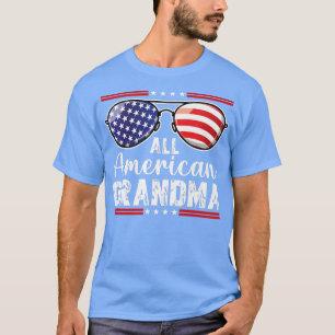 All American Oma Shirt 4. Juli Sonnenbrille 