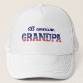 All American Opa USA 4. Juli Celebration Truckerkappe (Vorderseite)