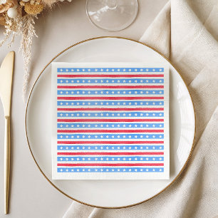 All American Patriotic 4. Juli-Party Serviette