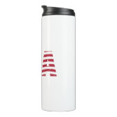 "All American" Patriotic USA Logo Thermosbecher (Nach rechts gedreht)