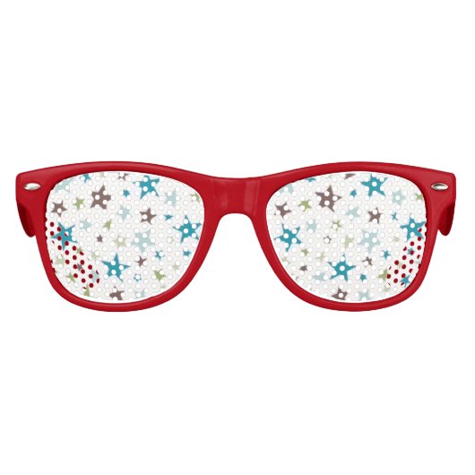 All-American Star Design Partybrille (Vorderseite)