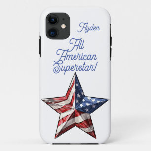All American Superstar Anpassbar  Case-Mate iPhone Hülle
