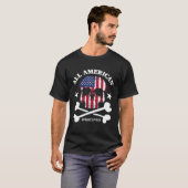 All American Whatever Fun 4th of July USA Flag Pir T-Shirt (Vorne ganz)